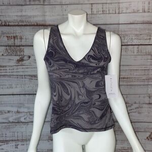 NWT Athleta purple transcend work out tank size large